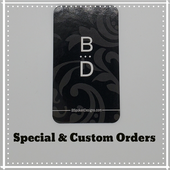 Special/Custom Orders