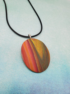 Desert Sunset Pendant Necklace No.1