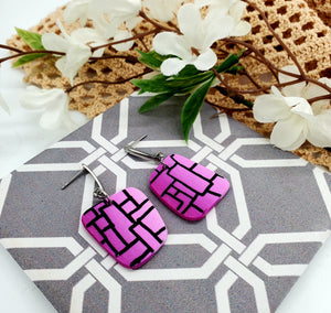 Brick Retro Earrings